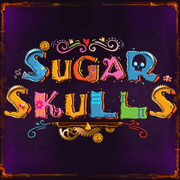 Logo of Sugar Skulls from Booming Games at Westace Casino